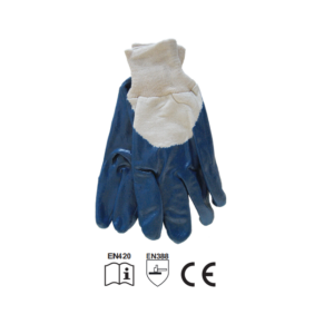 Luva Trabalho Azul FLUX