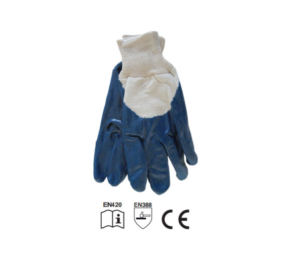 Luva Trabalho Azul FLUX