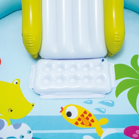 Centro de Jogos Insuflável Crocodilo e Aquático com Escorrega e Duas Piscinas - 132 e 180litros - INTEX - Image 4