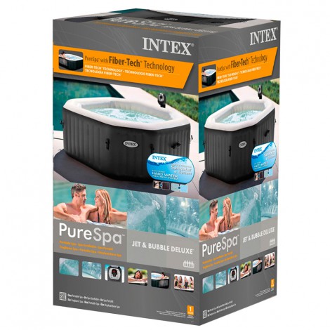 SPA Octogonal Deluxe Bolhas e Jatos - 4 Pessoas-795l - INTEX - Image 7