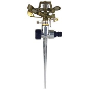 Aspersor Rega Regulável Metálico Com Espeto - Flux