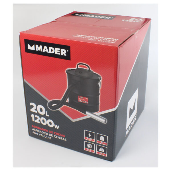 Aspirador Cinza 20L 1200W - Mader - Image 4