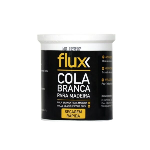 Cola Madeira Branca 1000gr - Flux