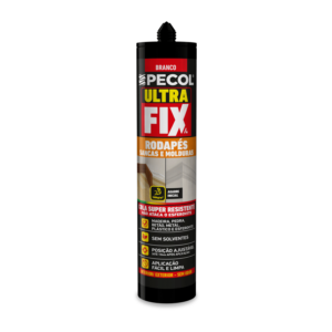 Cola Rodapés, Sancas e Molduras ULTRAFIX Branco - Pecol