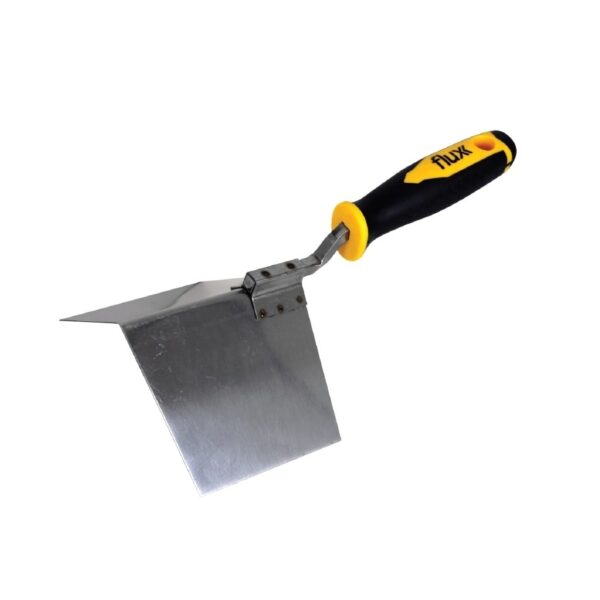 Colher Cantos Exterior Inox Cabo Bimateria 100mm - Flux