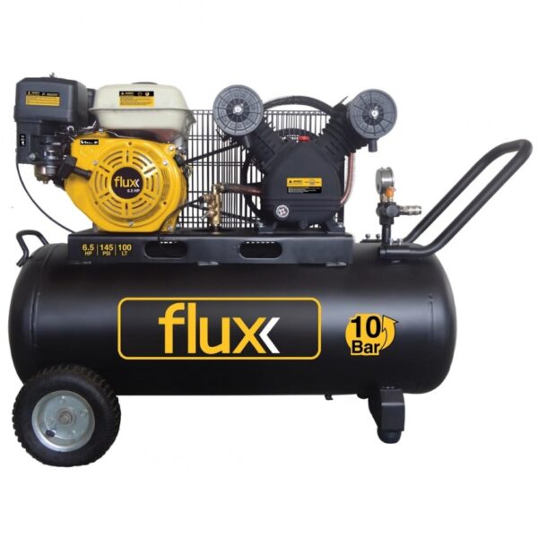 Compressor Gasolina 100lt 6,5HP - Flux