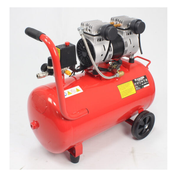 Compressor de Ar, Silencioso, Cabeça Dupla, 2HP, 50L - Mader - Image 3