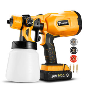 Pistola de Pintura Sem Fios 20V DC Li-ion DKSG20K2 - DEKO