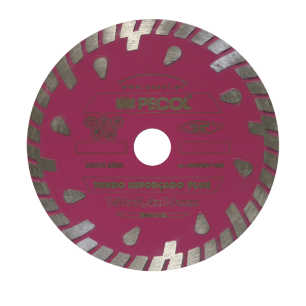 Disco Diamantado Turbo Ref. Plus 150mm - - Pecol