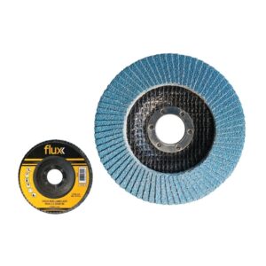 Disco Rebarbar Lamelado Inox Zirconia - Flux