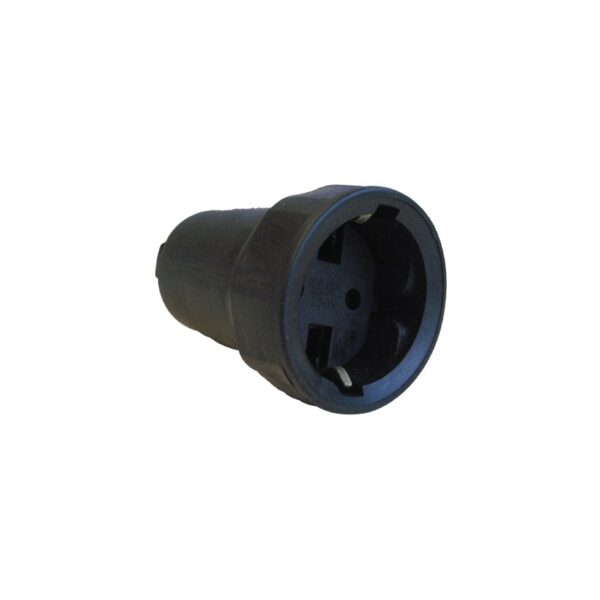 Ficha Femea Shucko Borracha 16A - Flux