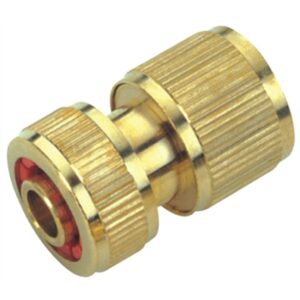 Ligação Rápida Latão Com Água Stop 1/2" - Flux
