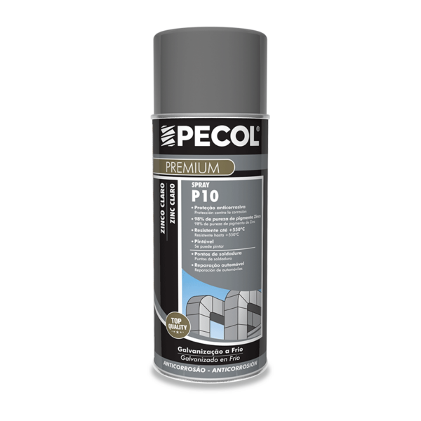 P10 Spray Zinco Claro - Pecol