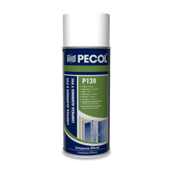 P120 Spray Limpeza Vidro / Alumínio - Pecol