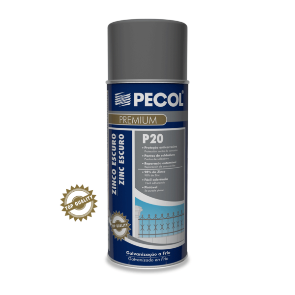 P20 Spray Zinco Escuro - Pecol