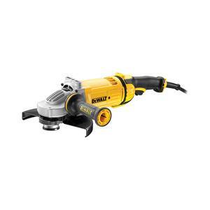 Rebarbadora 230mm 2.600W 6.500 rpm Embraiagem Mecánico. Electrónica. Equilibrado auto. Arranque suave. Bloqueio e re-arranque - DeWalt