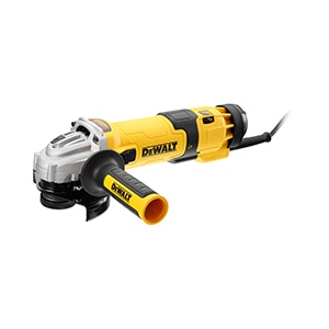 Rebarbadora Acabamentos 115mm 1.200W 10.500 rpm Eletrónica + Embraiagem + Arranque suave + Bloqueio e re-arranque - DeWalt