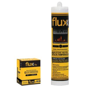 Silicone Alta Temperatura Preto SNPRO100 - Flux