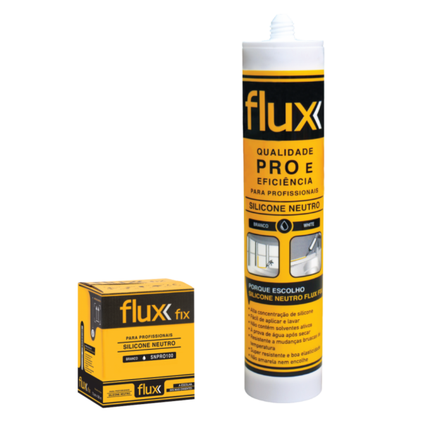 Silicone Neutro Transparente - Flux