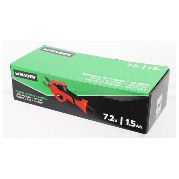 Tesoura de Podar, com Bateria 7.2V/1.5Ah - Mader - Image 2