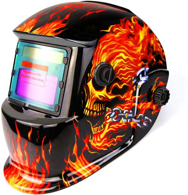 Capacete de soldar com escurecimento automático - MZ235 - DEKO