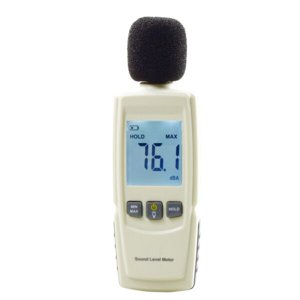 Medidor de ruído portátil digital 30 a 130dB
