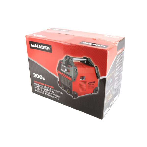 Soldador Inverter, 200A, 5.6kW  - Mader - Image 4