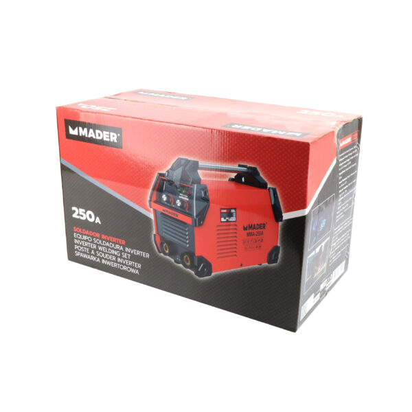 Soldador Inverter, 250A, 12Kw  - Mader - Image 4