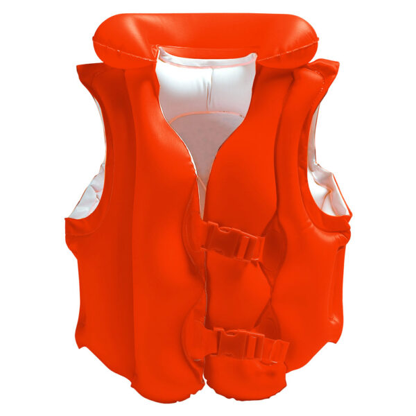 Colete Insuﬂável Laranja c/fivela 50x47cm.58671EU   