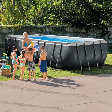 Piscina Elevada Retangular Ultra XTR Frame com Bomba 17.203L INTEX - Image 2
