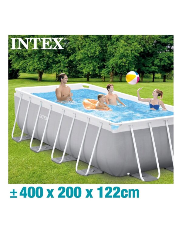 Piscina desmontável retangular Prism Frame + bomba - Intex - Image 2
