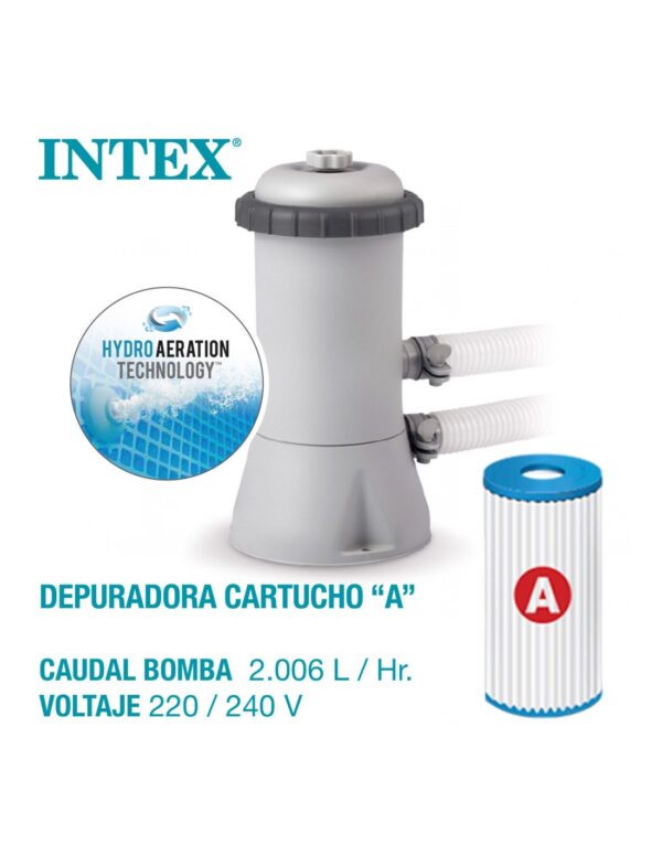 Piscina desmontável retangular Prism Frame + bomba - Intex - Image 3