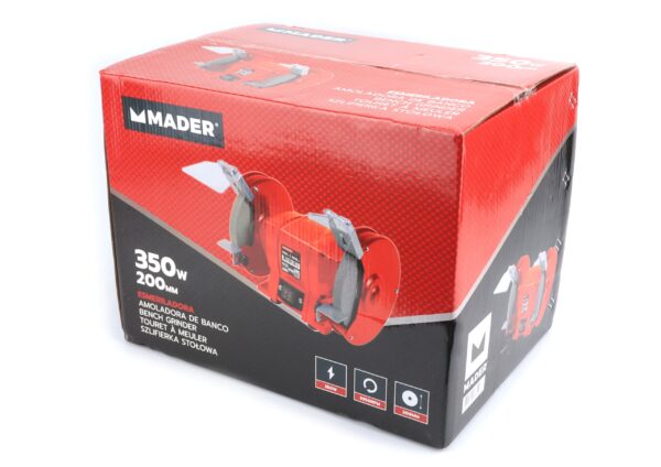 Esmeriladora Eléctrica, 200mm, 350W  - Mader - Image 5