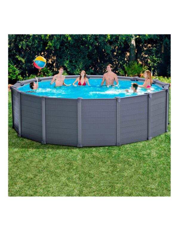Piscina desmontável INTEX Graphite Grey Panel - Intex - Image 2
