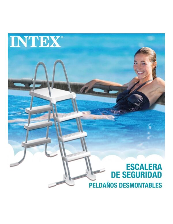 Piscina desmontável INTEX Prisma Frame Greywood + bomba - Intex - Image 4