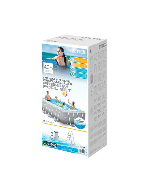 Piscina desmontável Prism Frame com bomba - Intex - Image 5