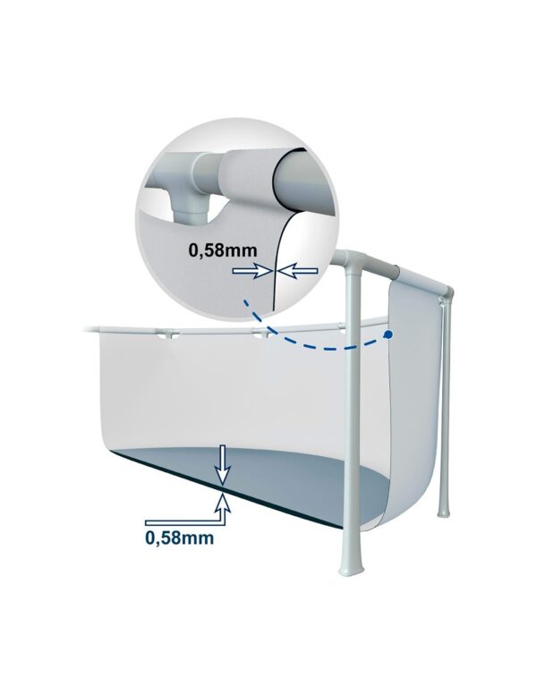 Piscina desmontável Prism Frame com bomba - Intex - Image 6