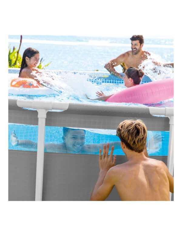Piscina desmontável redonda INTEX Prism Frame Clearview Janela panorâmica - Intex - Image 2