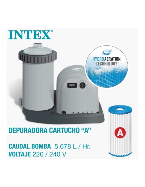Piscina desmontável redonda INTEX Prism Frame Clearview Janela panorâmica - Intex - Image 4