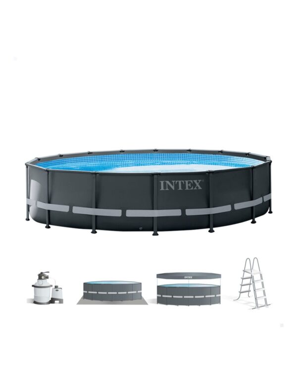 Piscina desmontável redonda Ultra XTR Frame com bomba - Intex