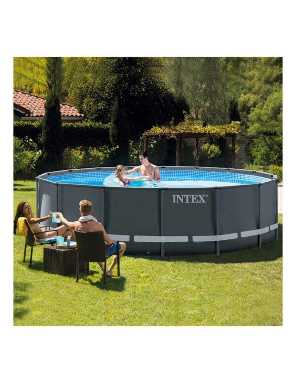 Piscina desmontável redonda Ultra XTR Frame com bomba - Intex - Image 2