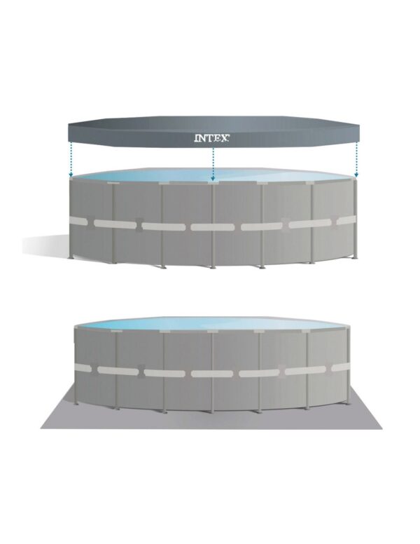 Piscina desmontável redonda Ultra XTR Frame com bomba - Intex - Image 5