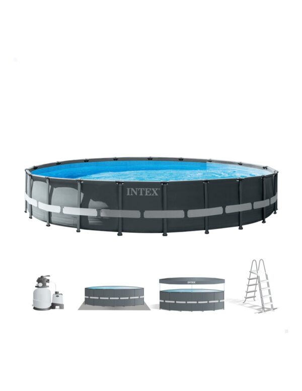 Piscina desmontável redonda com bomba INTEX Ultra XTR Frame - Intex