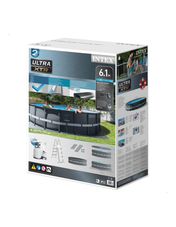 Piscina desmontável redonda com bomba INTEX Ultra XTR Frame - Intex - Image 6