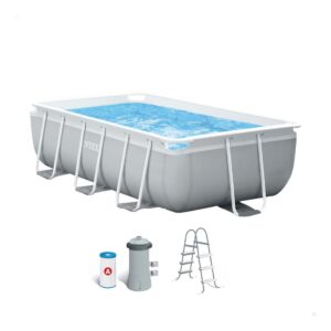 Piscina retangular Prism Frame com bomba - Intex