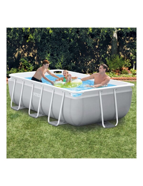 Piscina retangular Prism Frame com bomba - Intex - Image 2