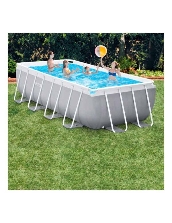 Piscina retangular Prism Frame com bomba - Intex - Image 2