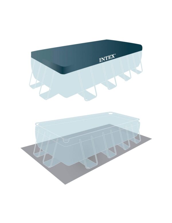 Piscina retangular Prism Frame com bomba - Intex - Image 5