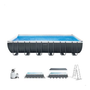 Piscina desmontável com bomba de areia Ultra XTR Frame 31.805 Litros - Intex