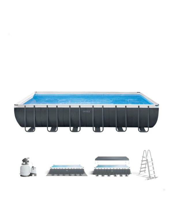 Piscina desmontável com bomba de areia Ultra XTR Frame 31.805 Litros - Intex